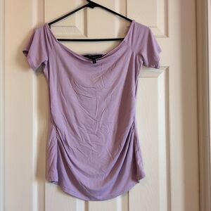 Ladies White House Black Market top Cold Shoulder Top